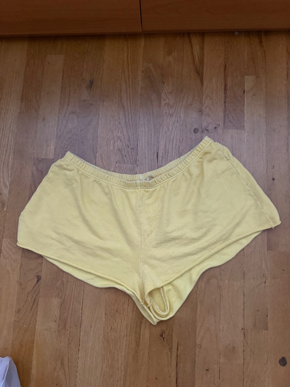 Urban Outfitters Out From Under Around The Way Shorties Shorts Sun Yellow XL